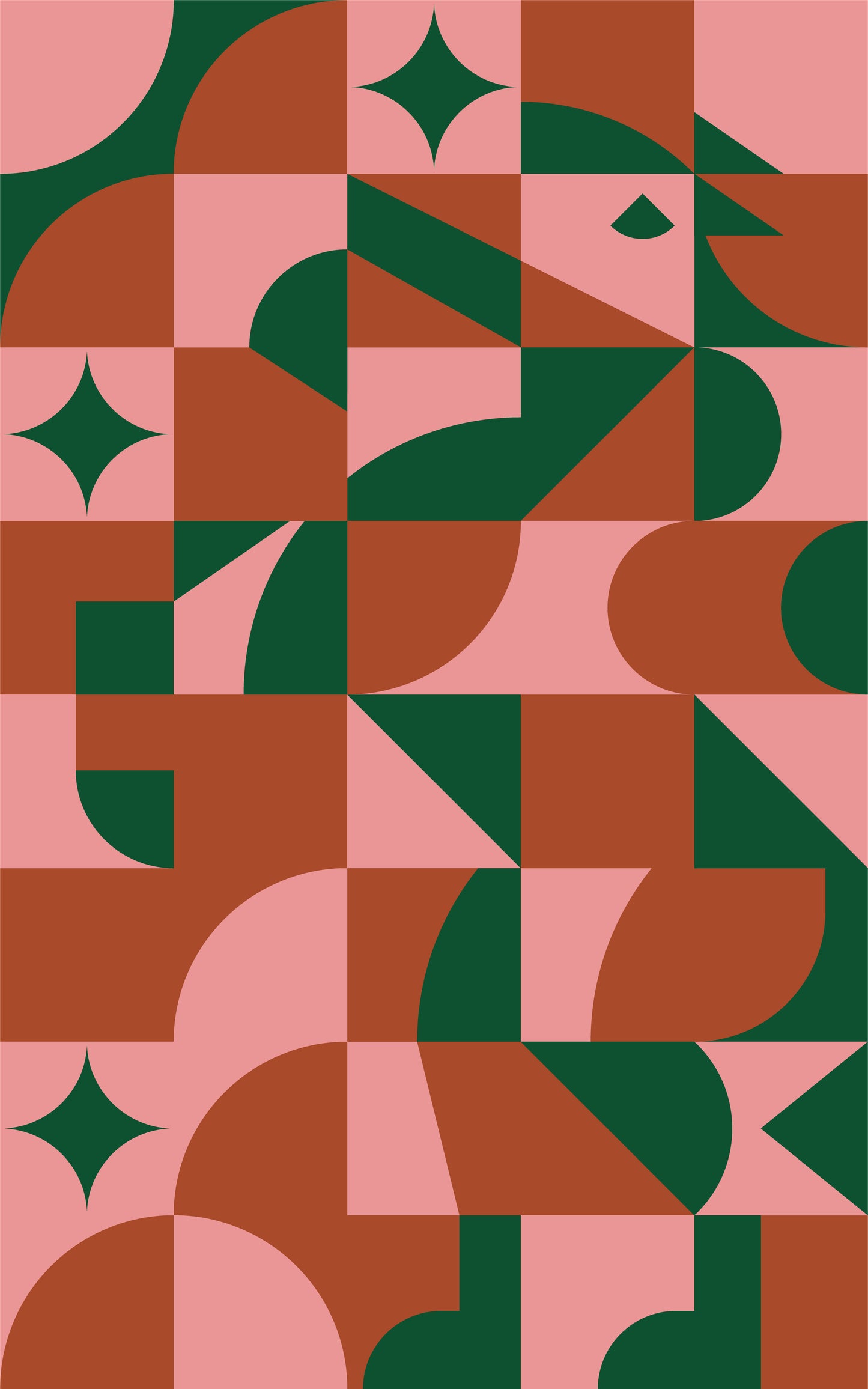 Bauhaus horse - Digital wallpaper